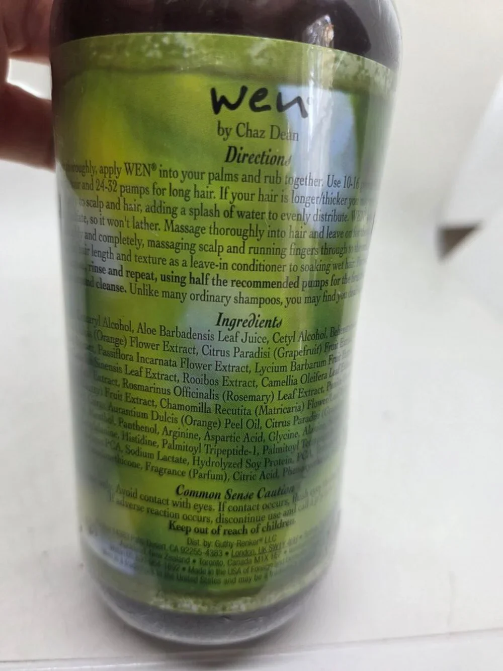Wen By Chaz Dean Spring Orange Blossom Cleansing Conditioner 16 Fl Oz Sealed